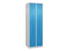 Z-garderobekast,HxBxD 1850x600x500mm,vak B 150/300mm,cil.-slot