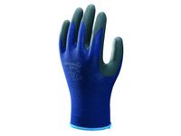 Handschoen 380, Maat 6 Nitril Blauw Zwart