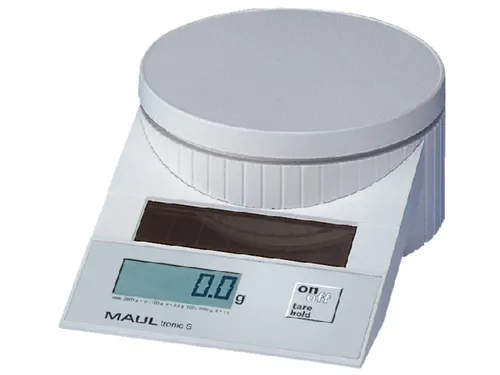 Briefweger MAULtronic solar tot 5000 gram wit