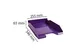 Brievenbak COMBO MIDI violet glossy