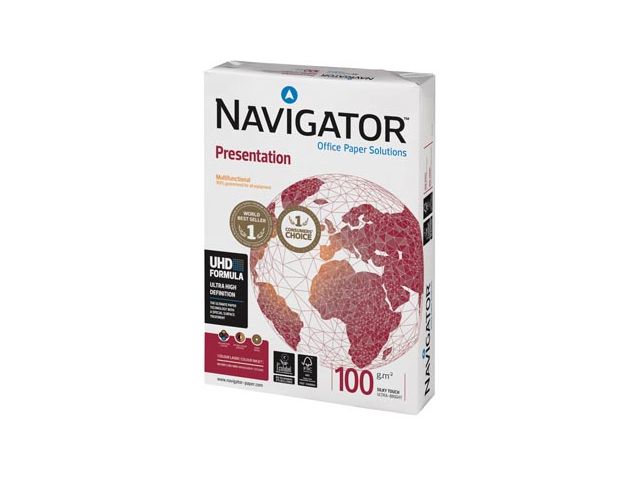 Navigator Kopieerpapier A4 Presentation 100 Gram Wit | Papierwaren.nl