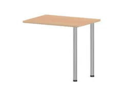 aanbouwtafel,i.h.v.,HxBxD 720-840x800x600mm,NE-esdoorn