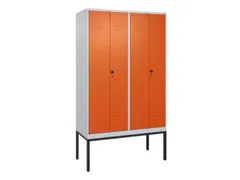 PBM-locker,HxBxD 2120x1200x500mm,4vak,vak B 300mm,draaigrendel