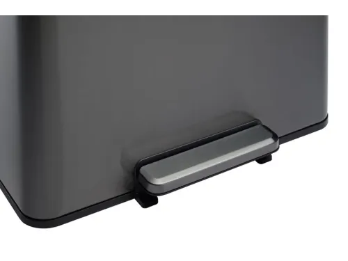 Elite Step-On Pedaalemmer 60 liter Metallic Grafiet