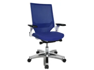 Topstar Bureaustoel Autosynchro SY met armleuningen Blauw - 3