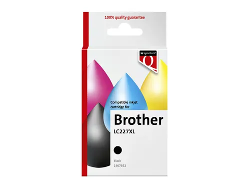 Inktcartridge Quantore alternatief tbv Brother LC227XL zwart