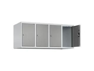 opzetkast,v. locker,4vak.,vak B 300mm,HxBxD 500x1200x500mm - 1