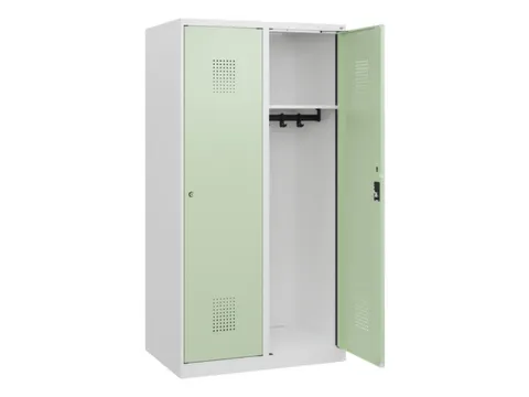 schoollocker,HxBxD 1530x800x500mm,2vak,vak B 400mm,cil.-slot