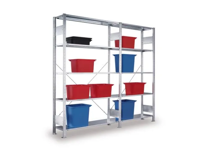Rayonnage D'atelier Élément Suivant Hxlxp 2000X1006X536Mm 5Tablettes
