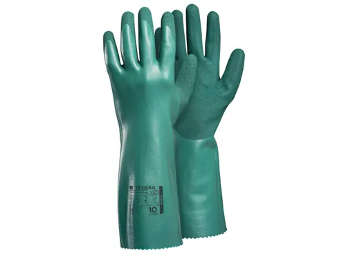 Tegera 7363 nitril handschoenen, groen, maat 11, per 12 paar