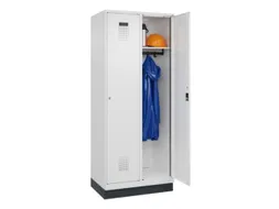 locker,HxBxD 1950x800x500mm,2vak,vak B 400mm,cil.-slot,sokkel