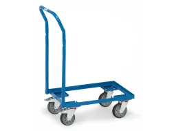 Eurobakken Rolplateau 135800 250kg 600x400mm Open Duwbeugel Ral5007
