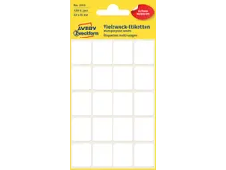 Etiket Avery Zweckform 3043 22x18mm wit 120 stuks
