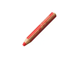 Kleurpotloden STABILO 880 woody 3 in 1 multitalent rood