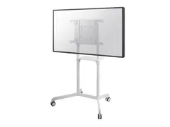 Verrijdbaar flatscreen meubel wit NS-M1250WHITE