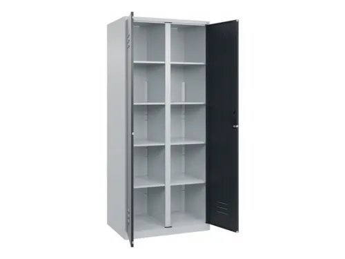 wasgoedverdeelkast,HxBxD 1850x800x500mm,vak B 400mm,cilinderslot