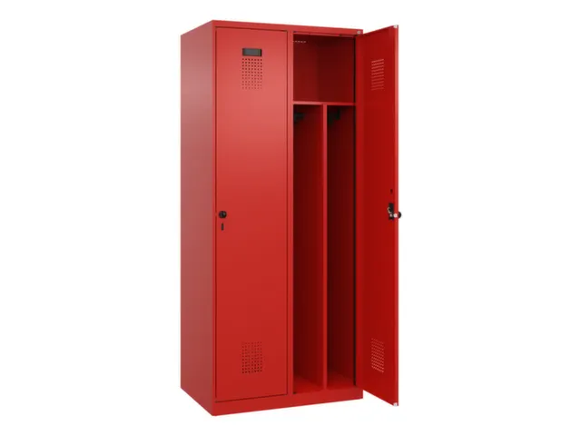 locker voor scheiding van kleding,HxBxD 1850x800x500mm,2vak