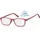Bril Montana +0.00dpt blue Light filter rood
