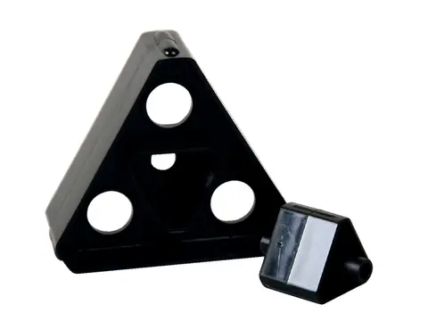 Plakbandhouderkern KW-trio voor 33m en 66m zwart