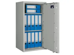 kluis,veiligheidsniveau 1,HxBxD 950x500x420mm,2niveaus,romp RAL7035