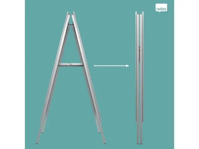 Chevalet de trottoir Nobo Essence A1 angle biseauté