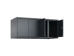 opzetkast,v. locker voor scheiding van kleding,4vak.,vak B 300mm