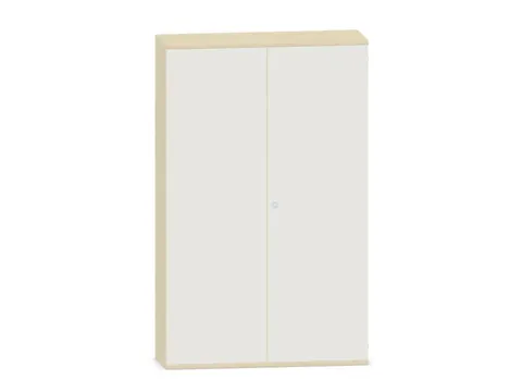 kantoorkast,HxBxD 1920x1200x430mm,decor romp esdoorn,decor front wit