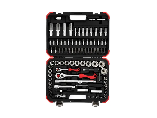 GEDORE R46003094 Dopsleutelset 1/4 inch+1/2 inch 94stuks