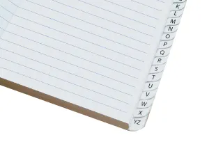 Indexboek Oxford Urban Mix A5 90vel alfabet lijn Assorti - 3