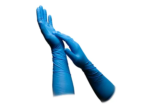 Ampri Blue Ultra 400 Nitril handschoenen Maat S extra lang blauw 50 St