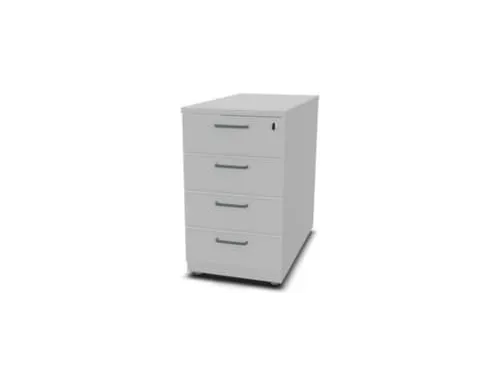 stationair ladeblok HxBxD 720x430x800mm 4 laden MP-lichtgrijs