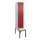 Z-garderobekast,HxBxD 2120x400x815mm,2vak,vak B 400mm,cil.-slot