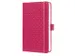 Weekagenda Flair A6 2027 (NL/FR/EN/DU) Fuchsia Pink Hardcover
