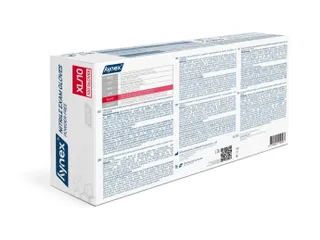 Handschoen Comfort nitril maat XL blauw poedervrij 100 stuks - 4