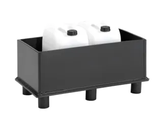 Opvangbak Hdpe 870x470x415mm V. 2x60l M. Poten Open Volume 60l - 1