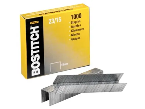 Bostitch Nietjes 23/15 verzinkt
