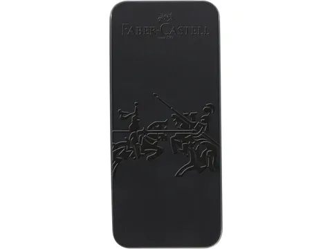 Balpen en vulpen Faber-Castell Grip zwart in gift box