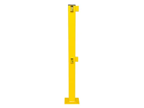 aanrijdbeschermingsplank,hoekpaal,v. buiten,HxBxD 1000x70x70mm,staal