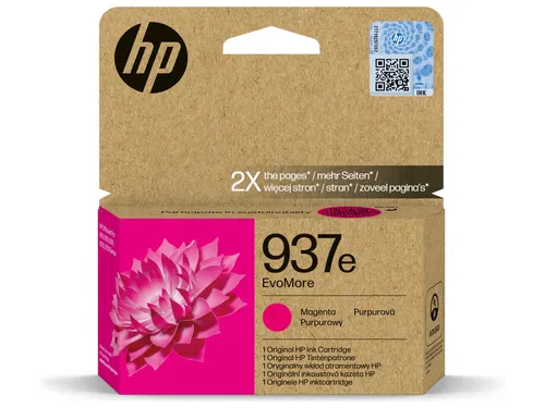 Inktcartridge HP 4S6W7NE 937E Evomore rood