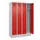 locker voor scheiding van kleding,HxBxD 1950x1200x500mm,4vak