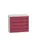 ladekast HxBxD 900x1050x550mm 5laden romp RAL7035 front RAL3004