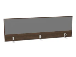 opzetpaneel bureau aanbouw achter NV bruin hickory BN8078-grijs 1800mm - 1