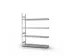 rayonnage grande largeur,rayonnage suivant,HxlxP 2500x2020x435mm