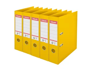 Ordner Esselte No 1 Power PP 75 mm geel 5 stuks - 2