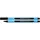 Balpen Slider Edge medium punt, zwart