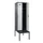 locker met bank,HxBxD 2120x600x815mm,2vak,vak B 300mm,draaigrendel