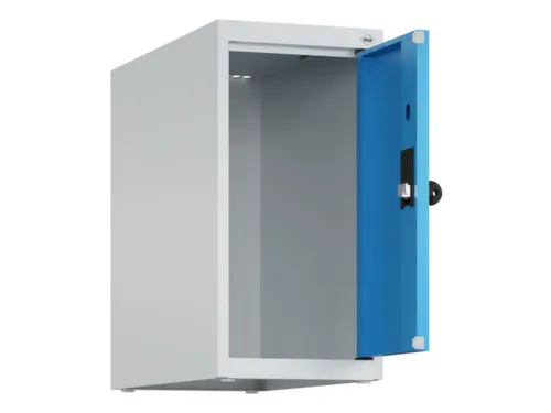 opzetkast,v. locker,1vak.,vak B 250mm,HxBxD 500x250x500mm,vleugeldeur