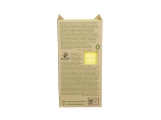 Memoblok 3M Post-it 654 76x76mm recycled pastel geel - 6