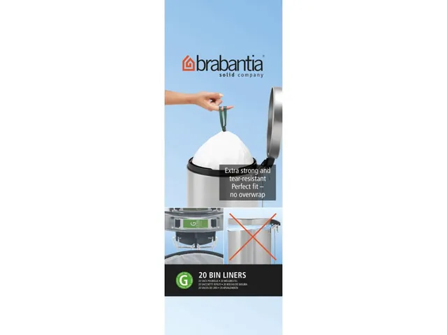 Afvalzak 23-30 liter met trekbandsluiting (G), Brabantia