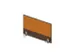 panneau de rehausse,p. table de bureau,NV brun caryer,BN3005-jaune